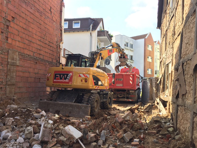 Abbrucharbeiten